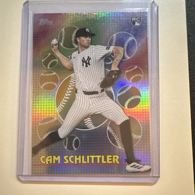 Topps Titans of the Game Cam Schlittler New York Yankees RC Rookie TOG-34