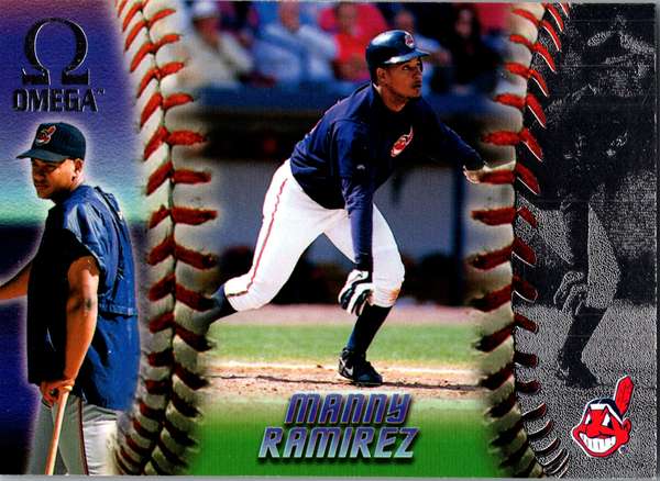 1998 Pacific Omega #74 Manny Ramirez Excellent