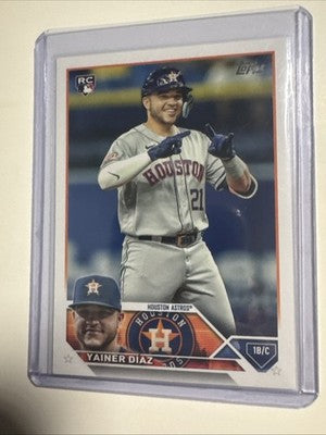 2023 Topps Series 2 Baseball Yainer Diaz Base RC #635 Houston Astros