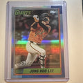 Topps 2025 Update 1990 Topps Baseball Jung Hoo Lee San Francisco Giants U90-21
