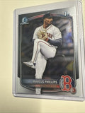 2025 Bowman Draft Chrome - #BDC-54 Marcus Phillips Red Sox