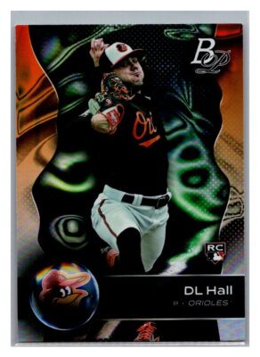 2023 Bowman Platinum DL Hall #6 Rookie