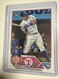 MLB 2023 Topps JOSH JUNG #529 Rookie Card RC Texas Rangers