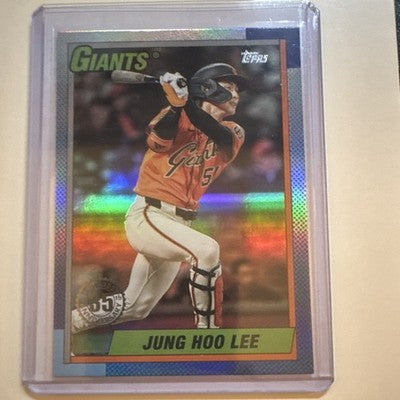 Topps 2025 Update 1990 Topps Baseball Jung Hoo Lee San Francisco Giants U90-21