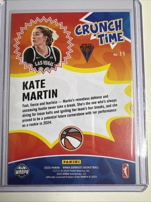 2025 Panini Donruss WNBA - Crunch Time Kate Martin #11