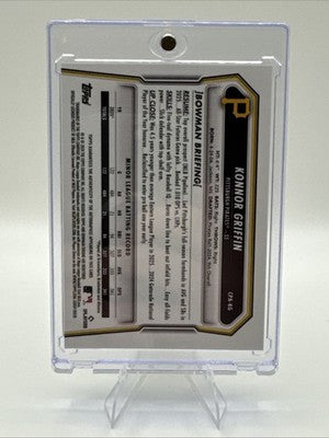 🔥🔥2026 Bowman Chrome Konnor Griffin 50/75 #CPA-KG MINTY COLOR MATCH AUTO!!