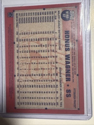 Honus Wagner - 2026 Topps Series 2  - 1991 Throwback #91B2-37 Pirates