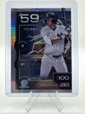 2025 Bowman Spencer Jones Scouts' Top 100 Chrome #BTP-59 Yankees