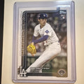 Topps 2025 Update Series Roki Sasaki Los Angeles Dodgers #US199 RC Rookie Debut