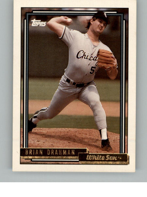 1992 Topps #231 Brian Drahman Gold