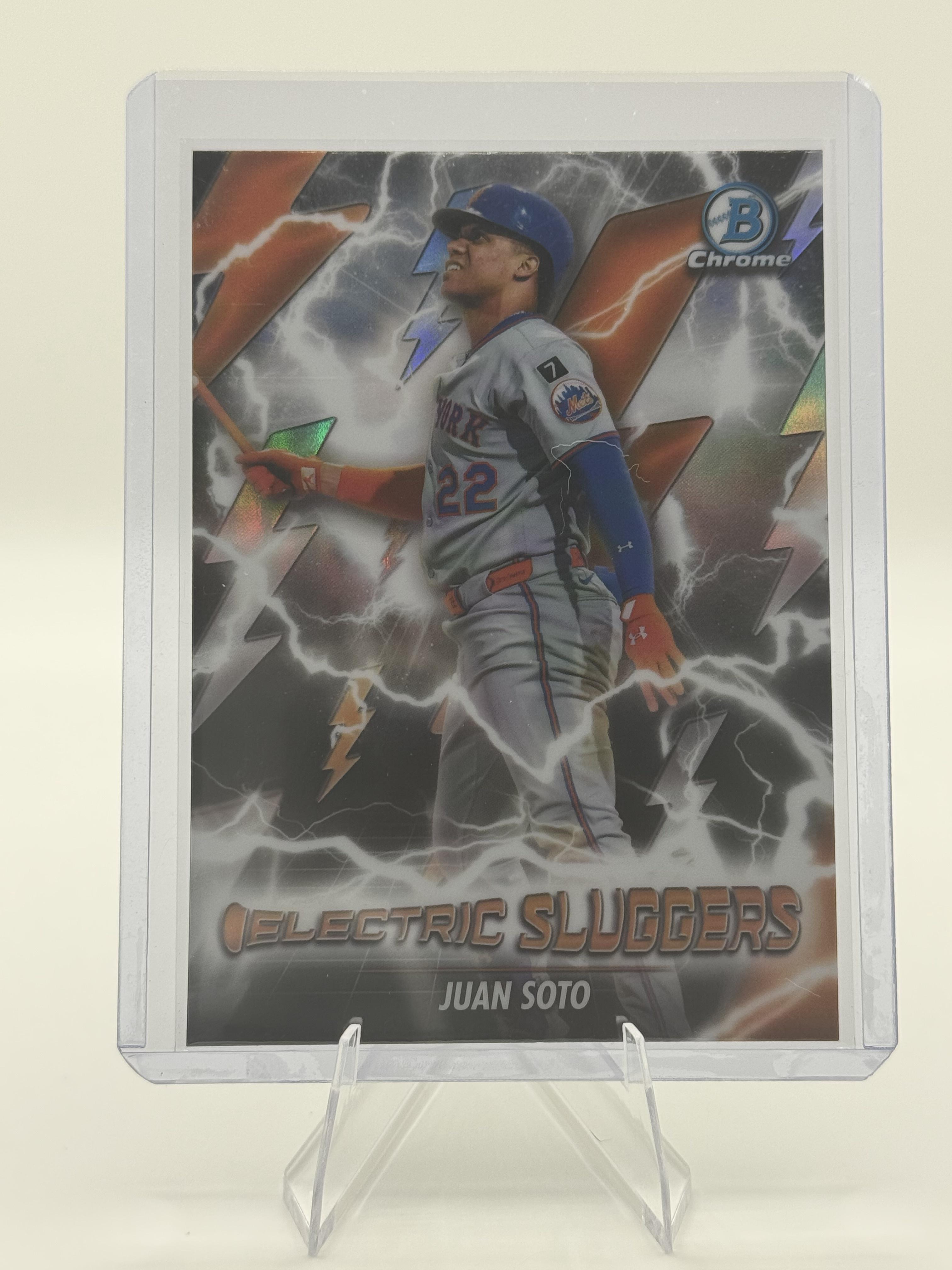 2026 Bowman #ES-7 Juan Soto Electric Sluggers