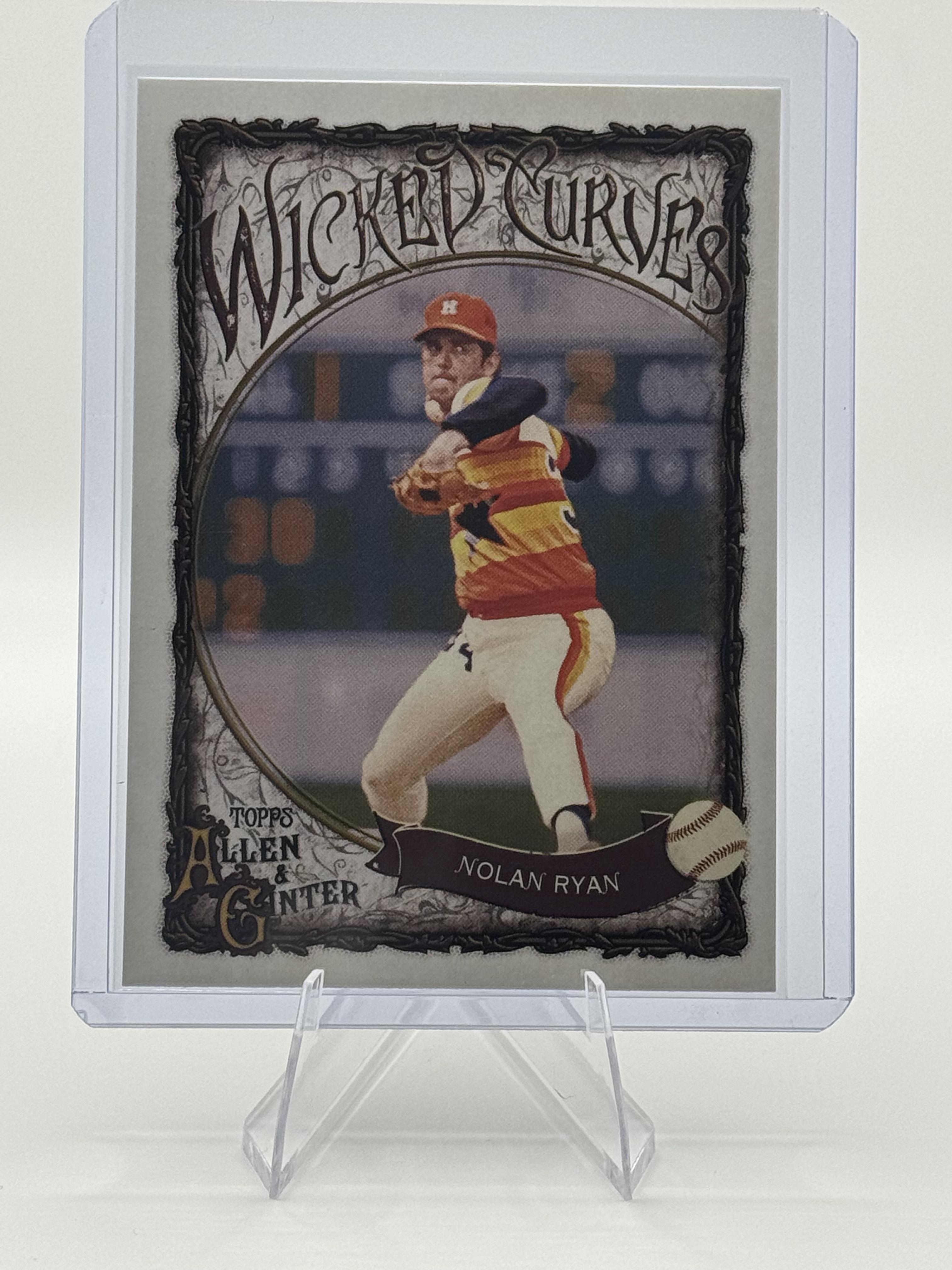 2025 Topps Allen & Ginter #WC-3 Nolan Ryan Wicked Curves