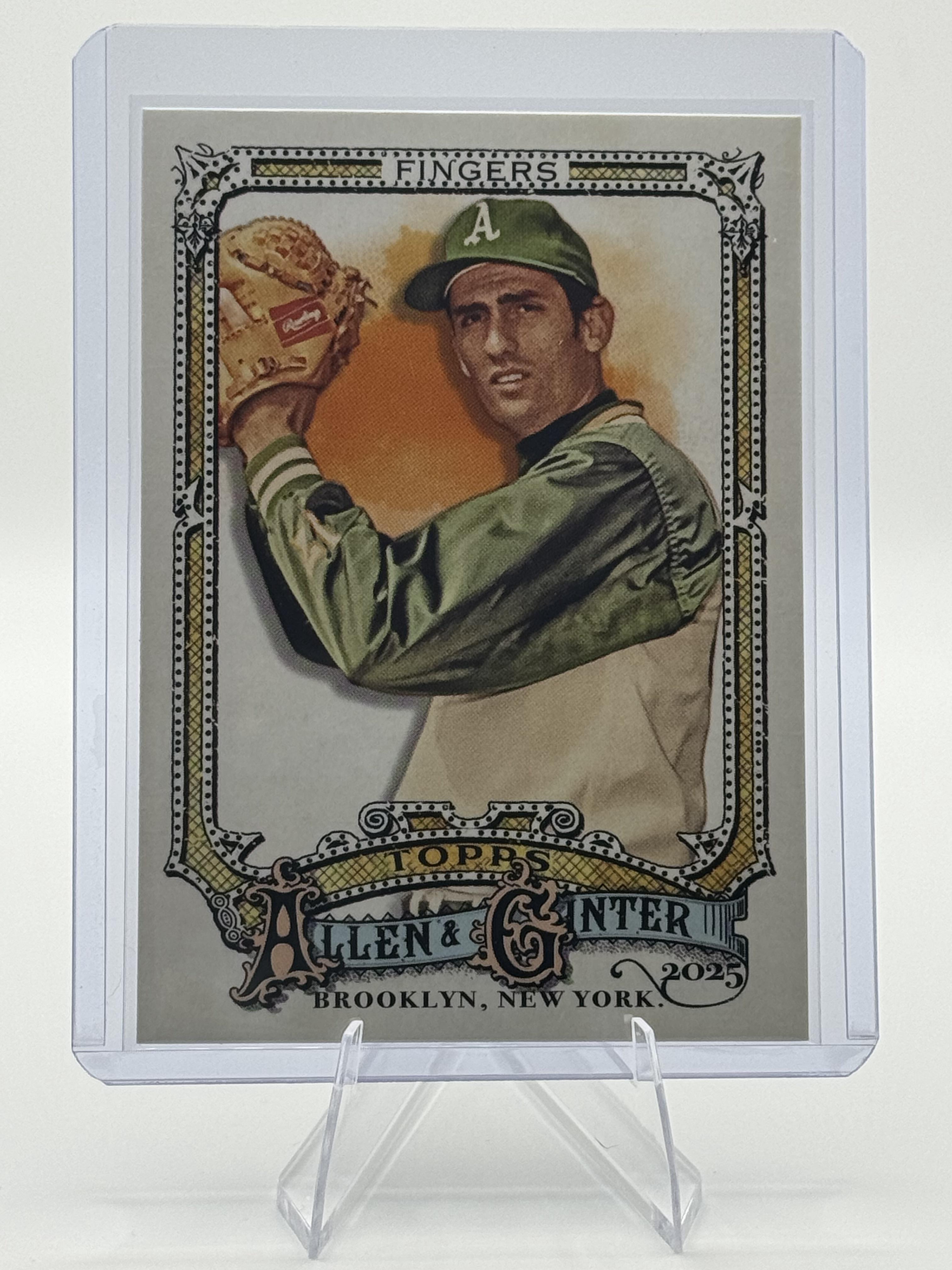 2025 Topps Allen & Ginter #328 Rollie Fingers