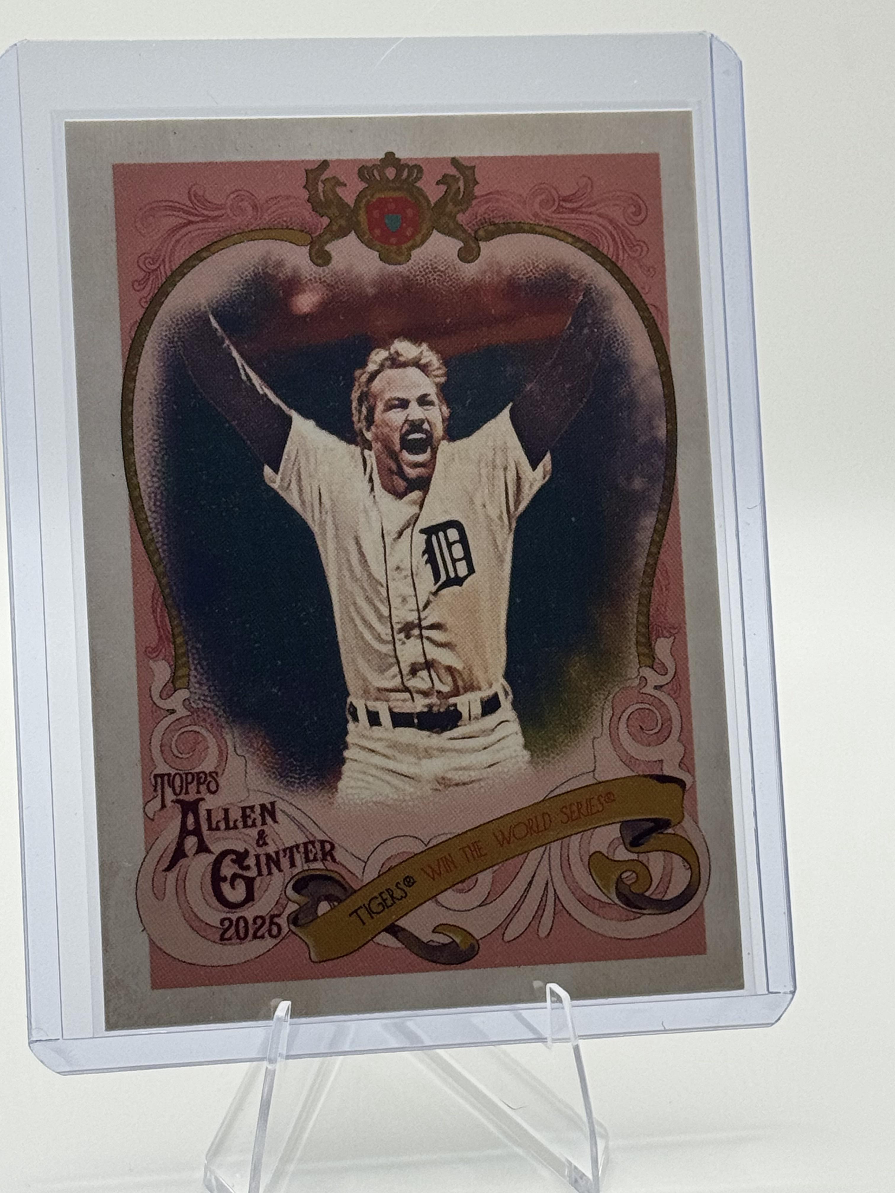 2025 Topps Allen & Ginter #SV-31 Kirk Gibson Sweet Victory