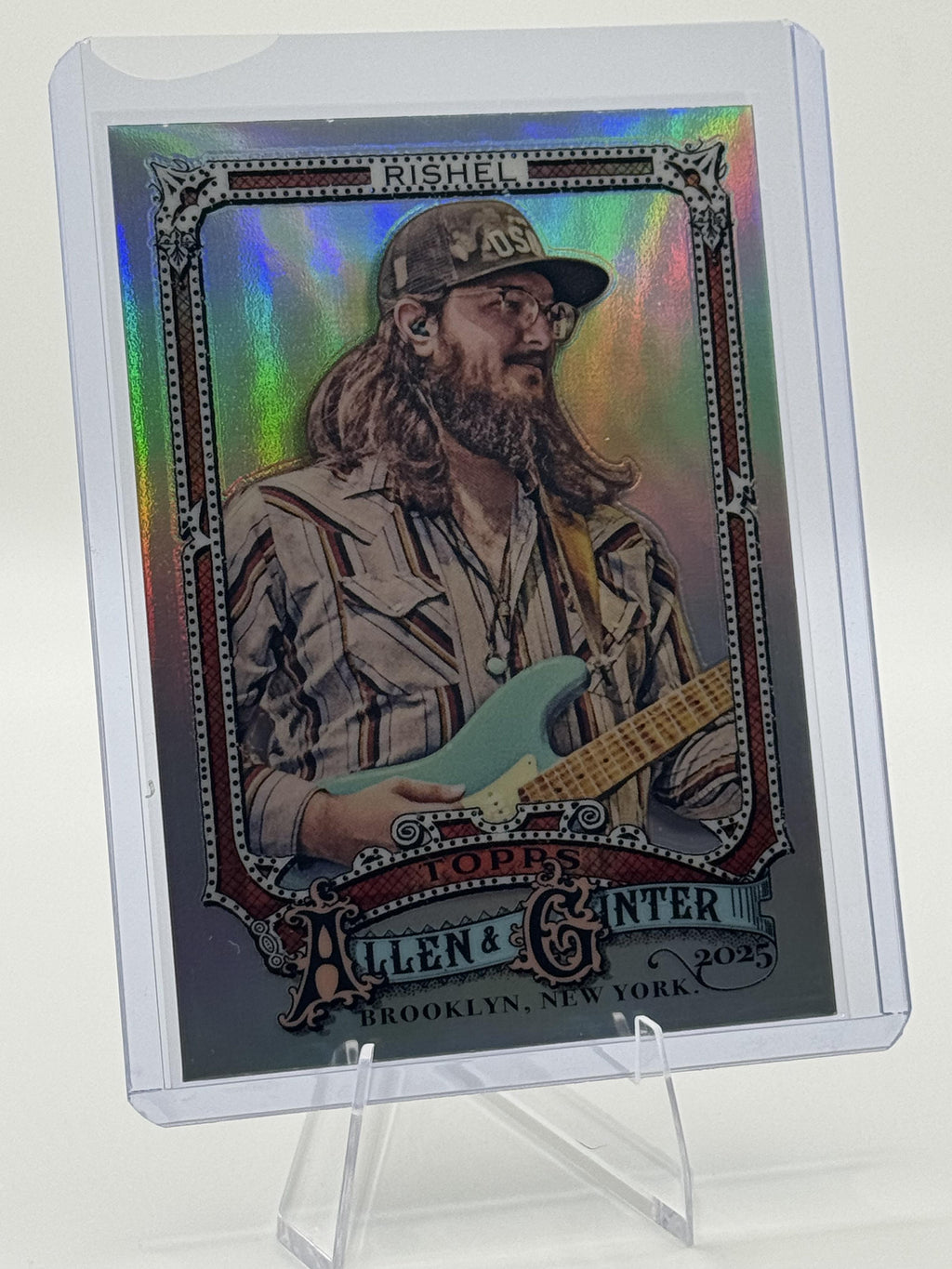 2025 Topps Allen & Ginter #257 Zach Rishel Chrome Refractor