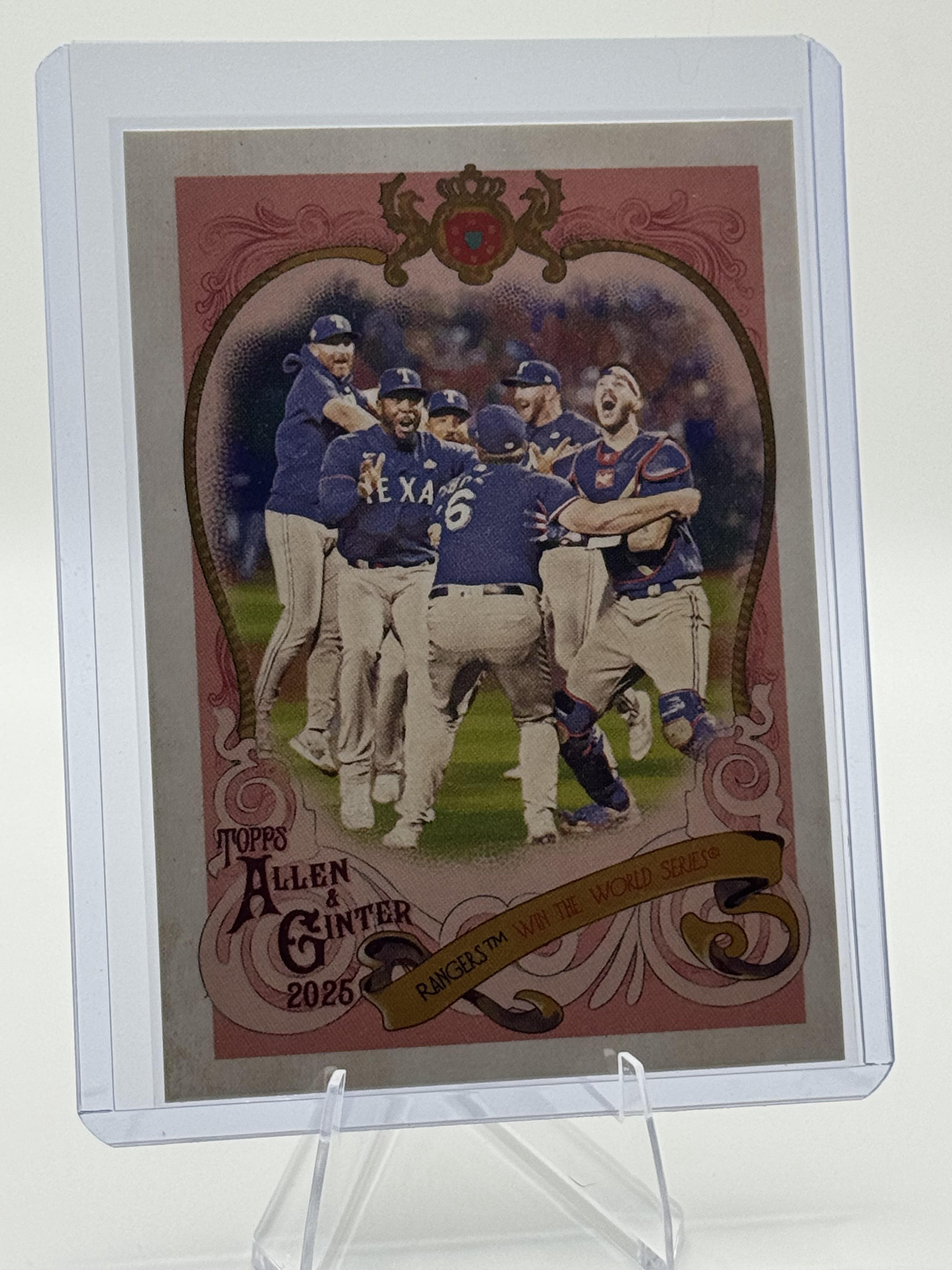 2025 Topps Allen & Ginter #SV-3 Jonah Heim Sweet Victory