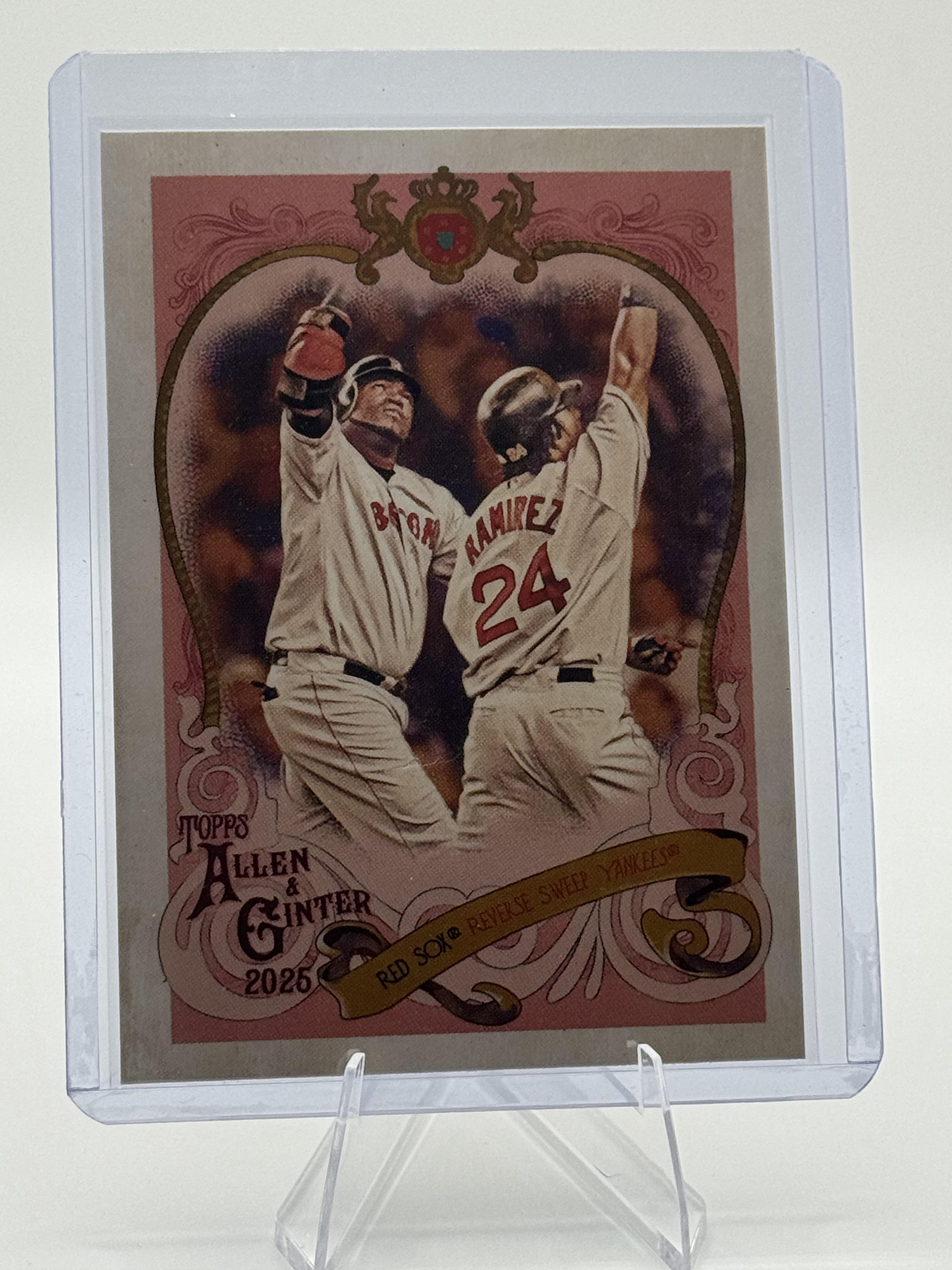 2025 Topps Allen & Ginter #SV-17 David Ortiz Sweet Victory