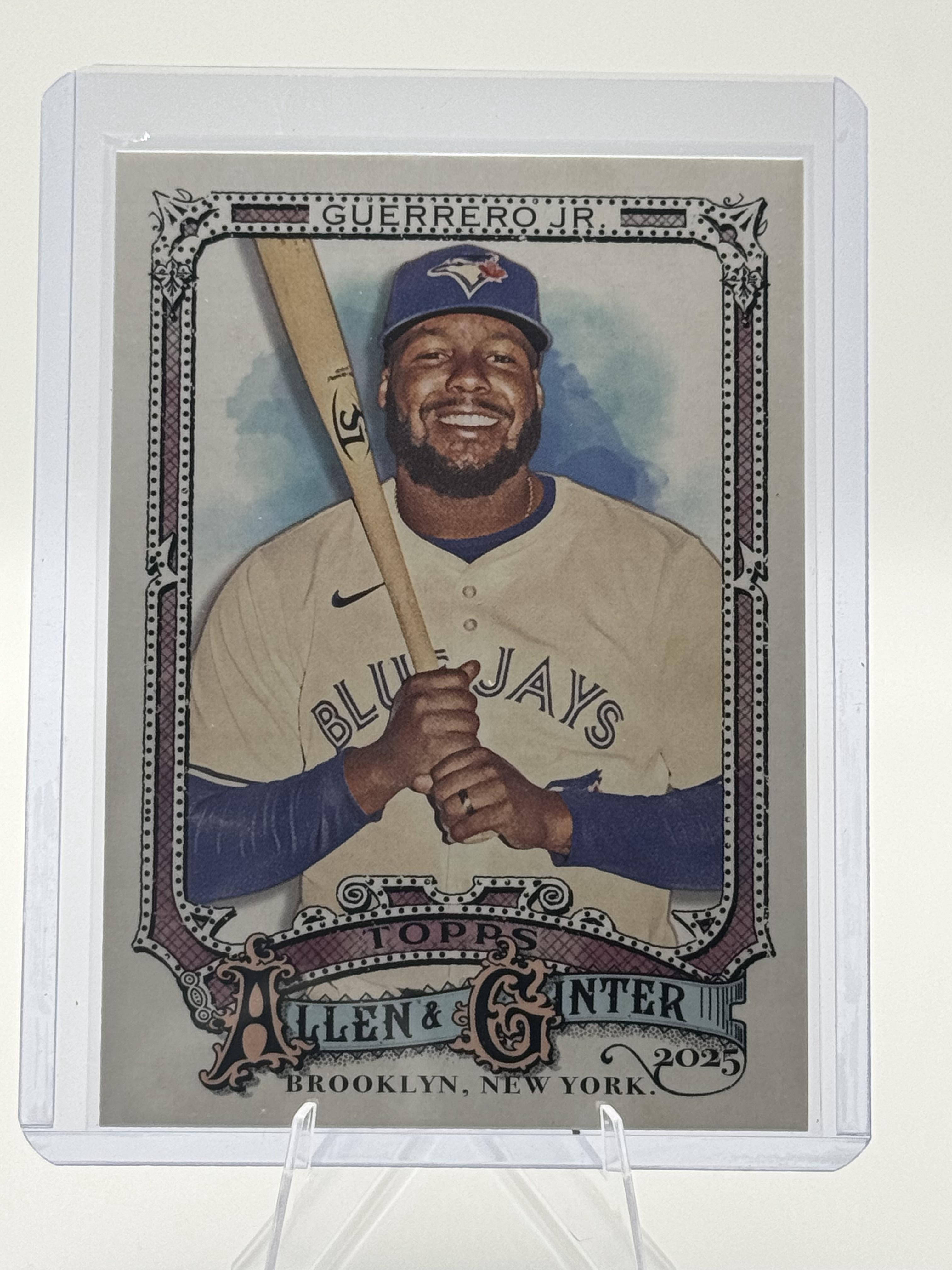 2025 Topps Allen & Ginter #116 Vladimir Guerrero Jr. Chrome Refractor
