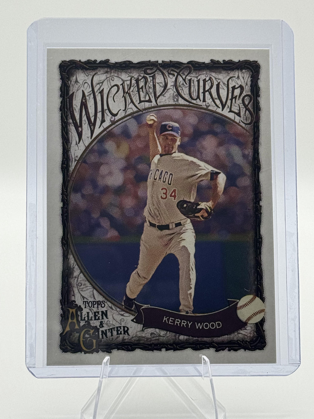 2025 Topps Allen & Ginter #WC-8 Kerry Wood Wicked Curves