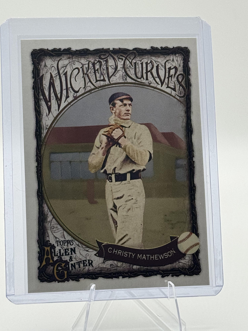 2025 Topps Allen & Ginter #WC-38 Christy Mathewson Wicked Curves