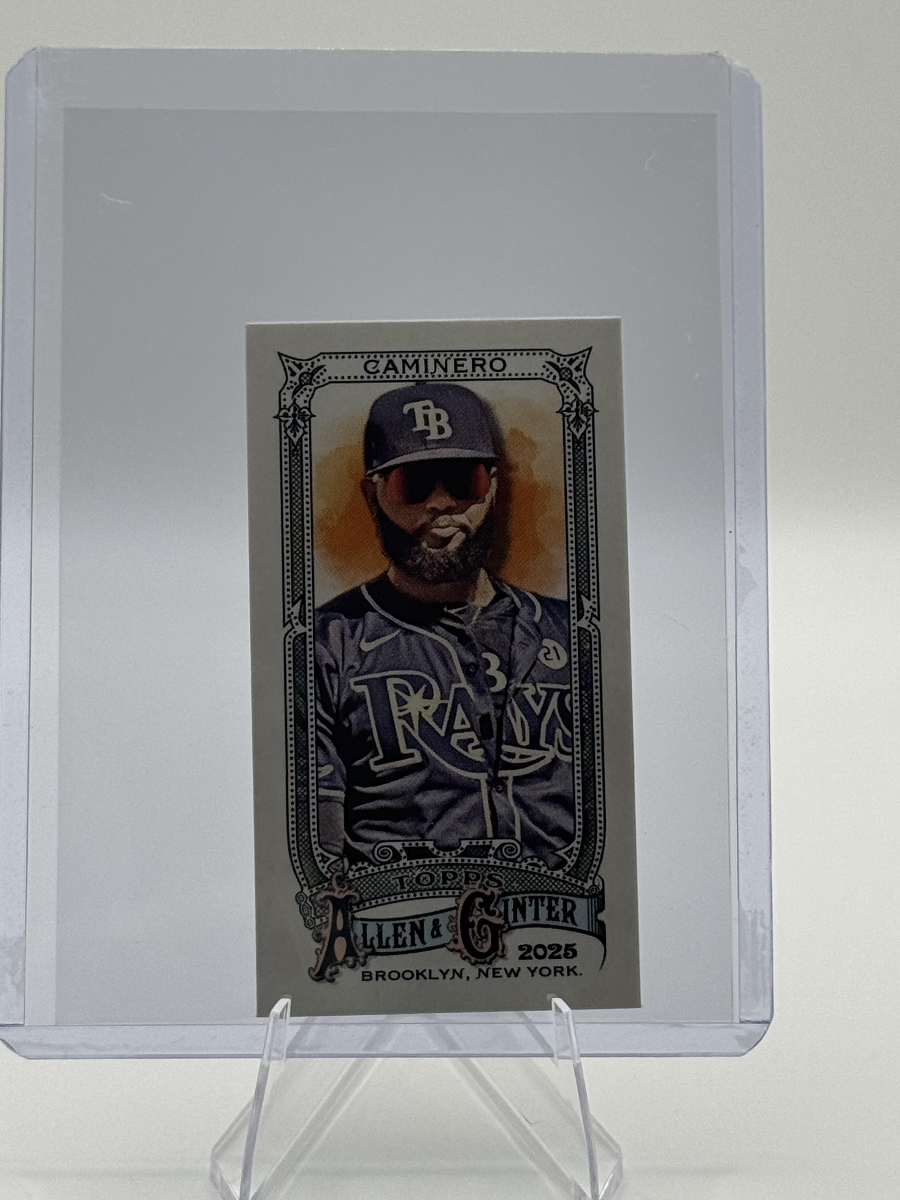 2025 Topps Allen & Ginter #72 Junior Caminero Mini
