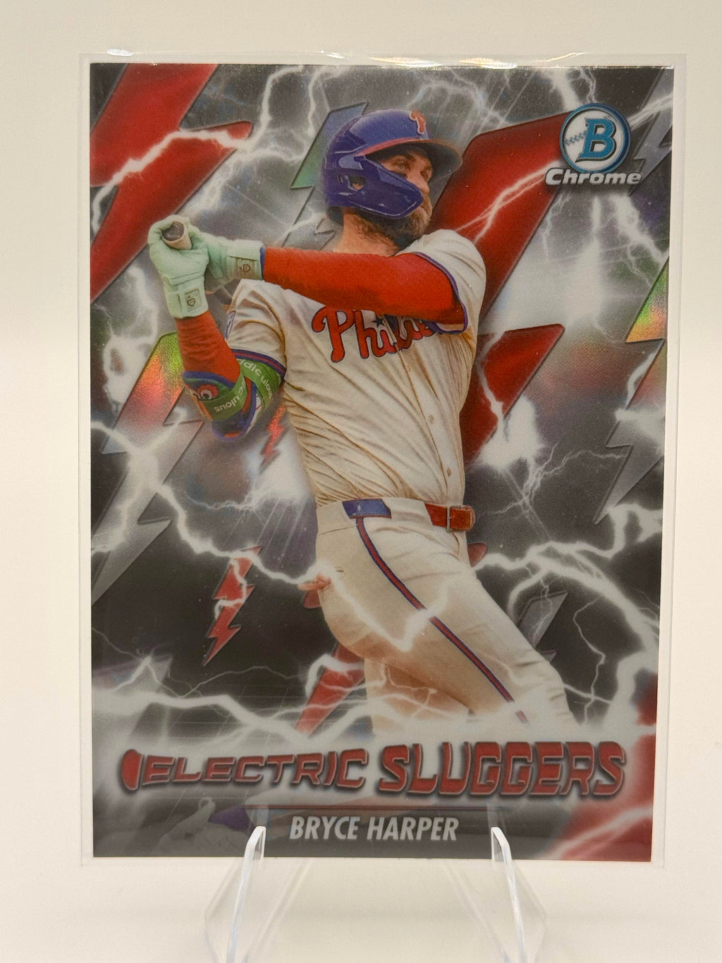 2026 Bowman #ES-6 Bryce Harper Electric Sluggers