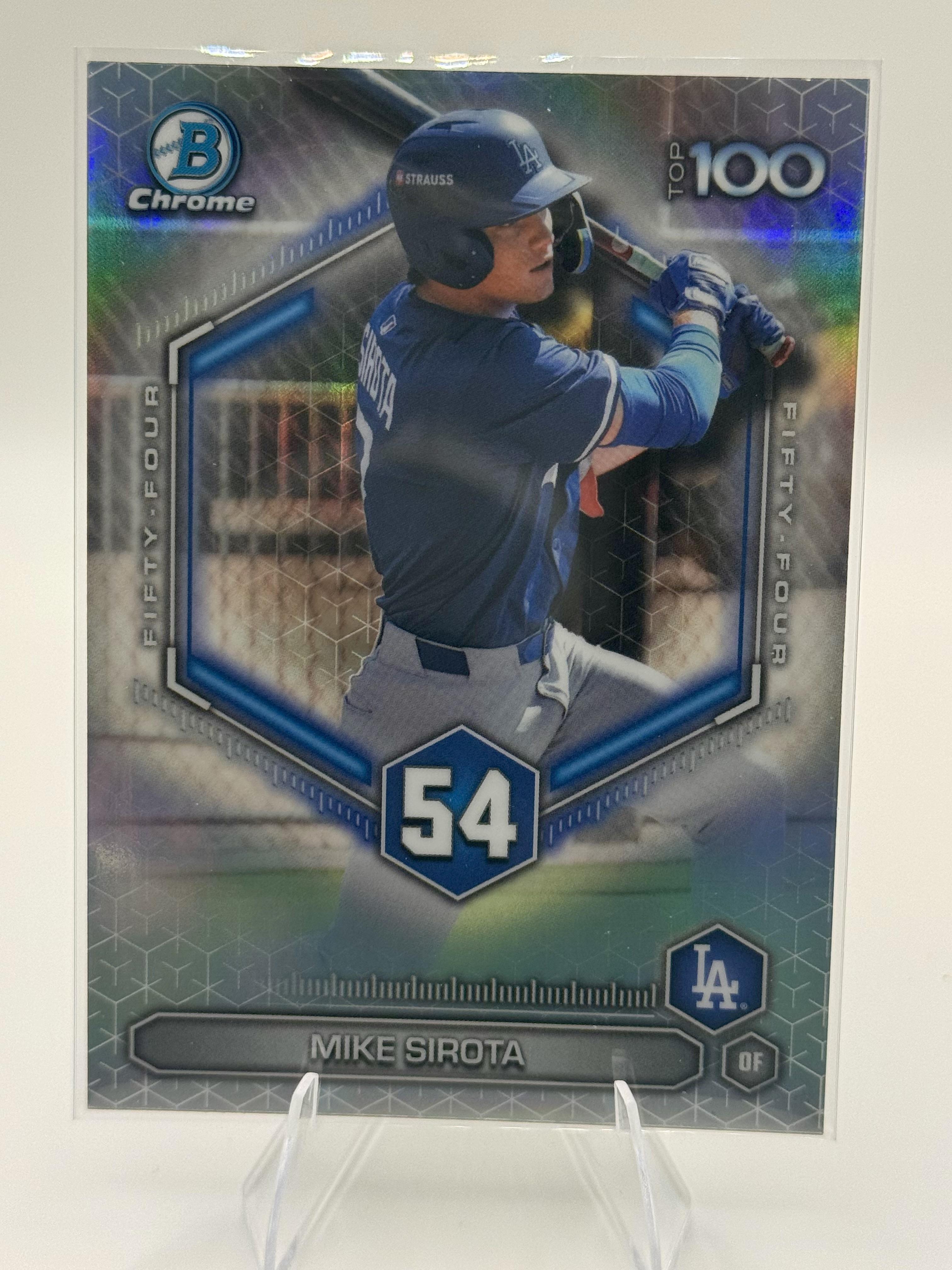 2026 Bowman #BTP-54 Mike Sirota Bowman Scouts' Top 100