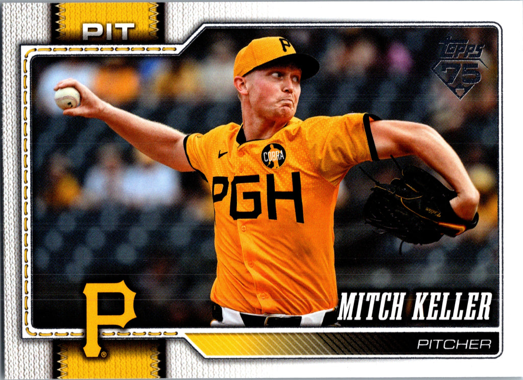 2026 Topps Mitch Keller #436 Base Card Pittsburgh Pirates Near Mint or Better