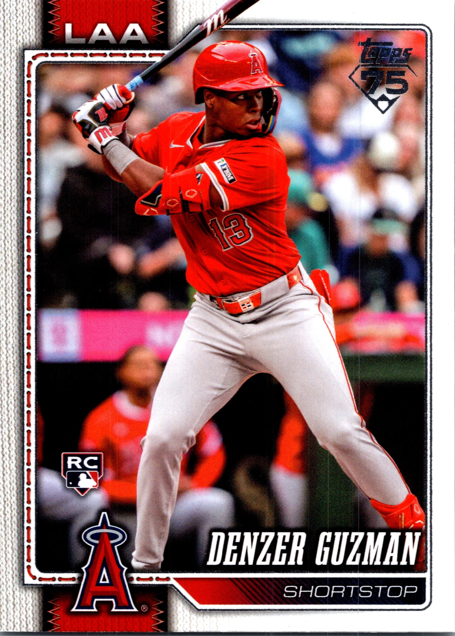 2026 Topps Denzer Guzman #435 Base Card Los Angeles Angels Near Mint or Better