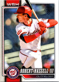2026 Topps Robert Hassell III #582 Base Card Washington Nationals Near Mint