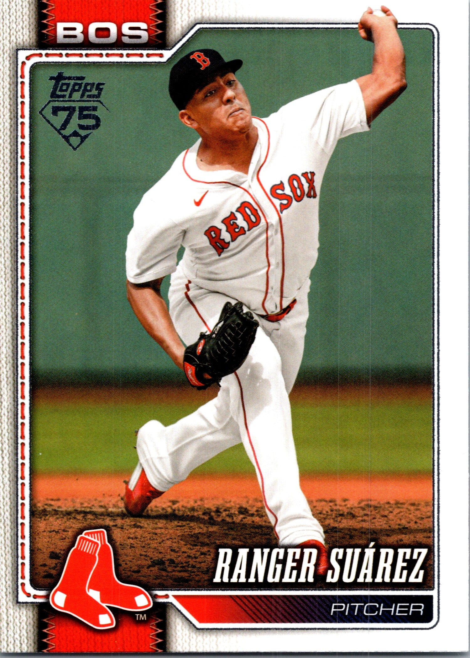 2026 Topps Ranger Suárez #440 Base Card Boston Red Sox Near Mint or Better