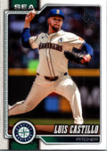 2026 Topps Luis Castillo #507 Base Card Seattle Mariners Near Mint or Better