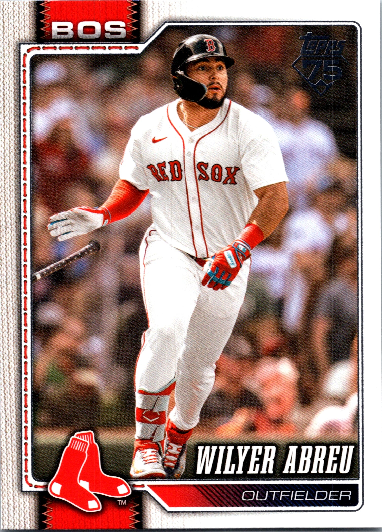 2026 Topps Wilyer Abreu #677 Base Card Boston Red Sox Near Mint or Better