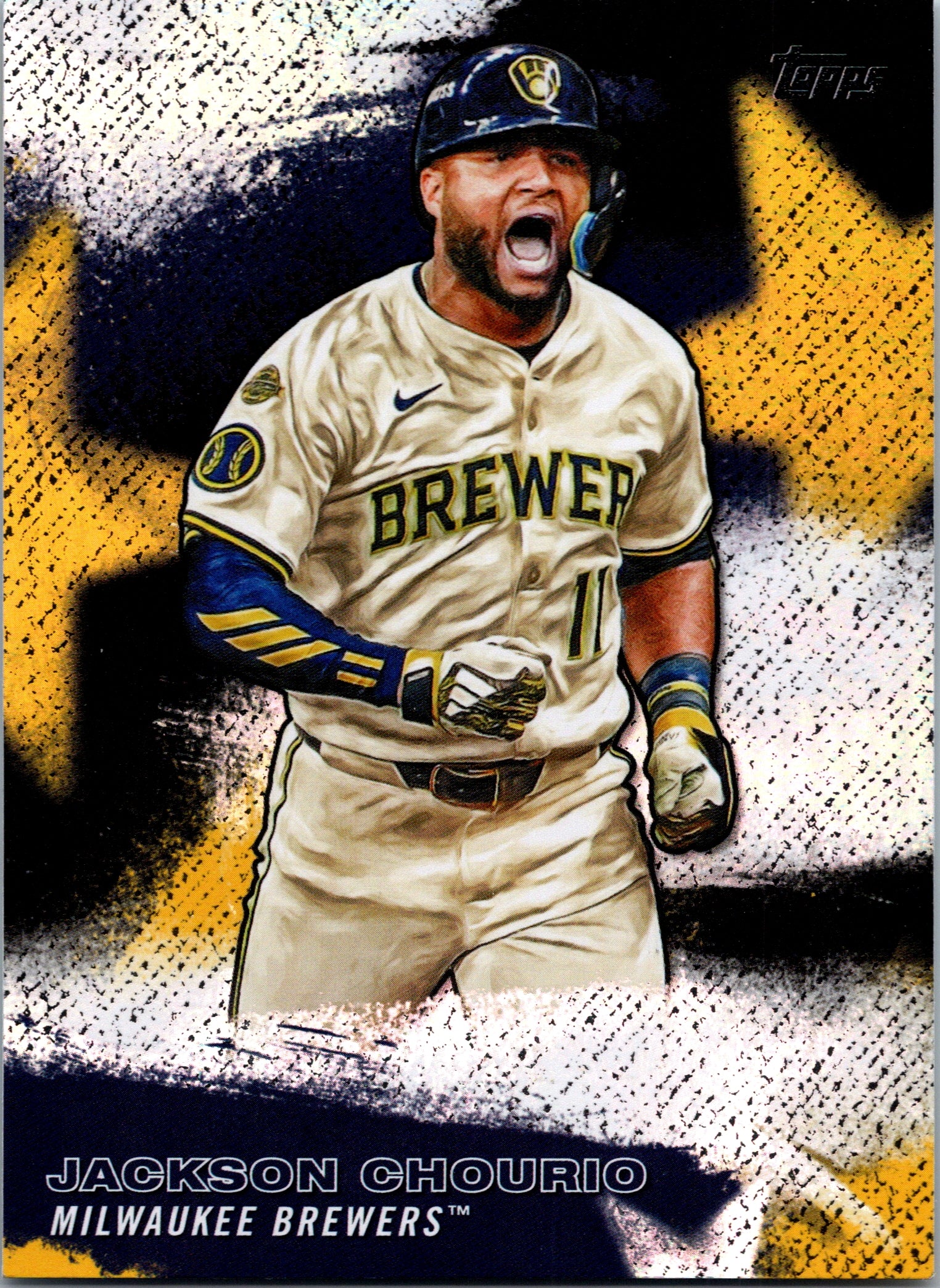 2026 Topps Jackson Chourio #SMLB-45 Stars of MLB Insert Milwaukee Brewers NM