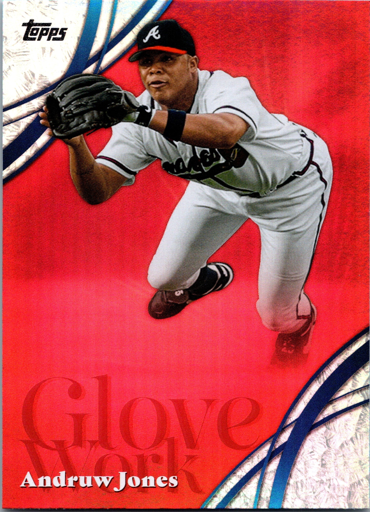 2026 Topps Andruw Jones #GW-8 Glove Work Insert Atlanta Braves NM