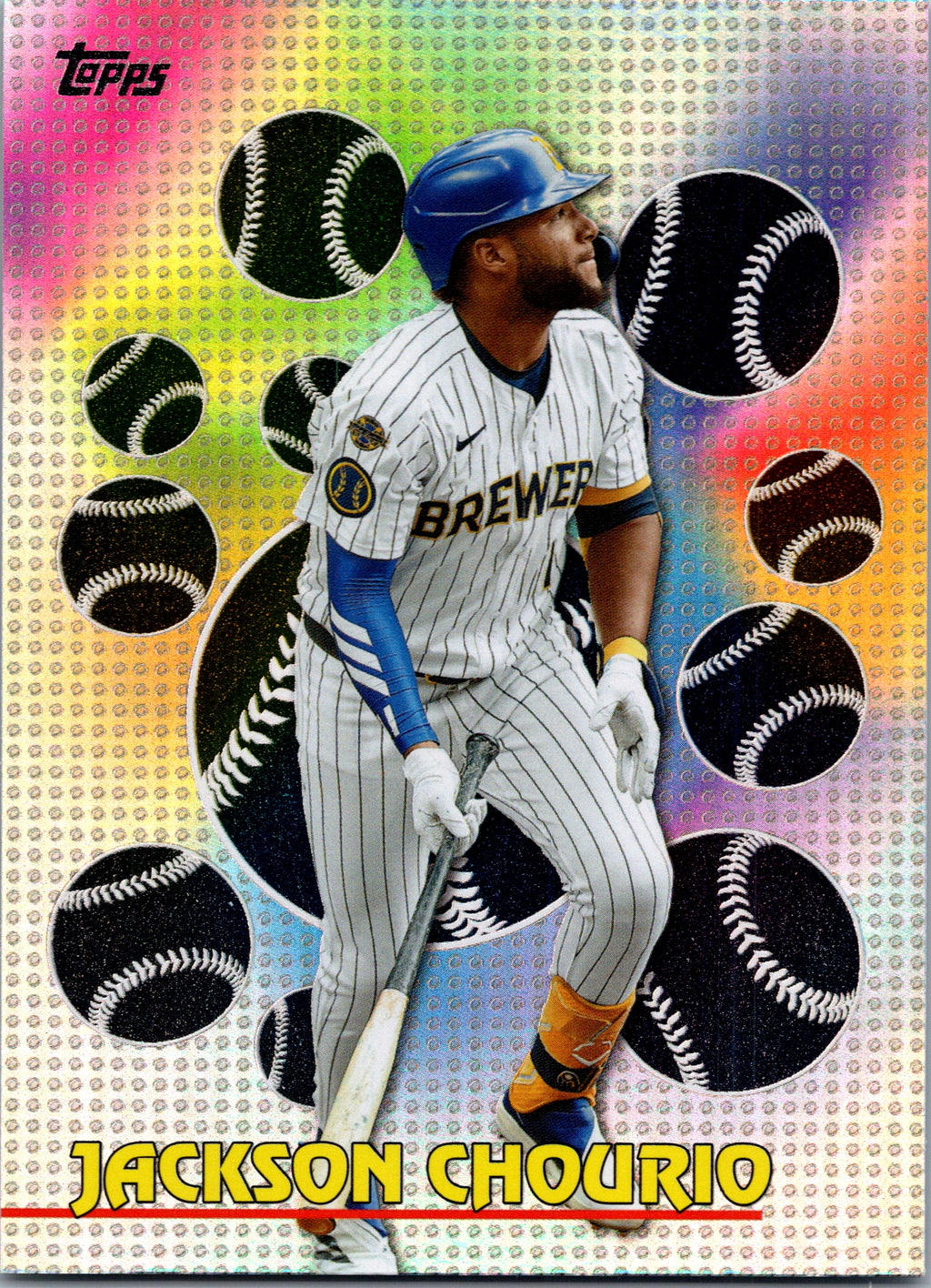 2026 Topps Jackson Chourio #TOG-31 Titans of the Game Insert Brewers NM