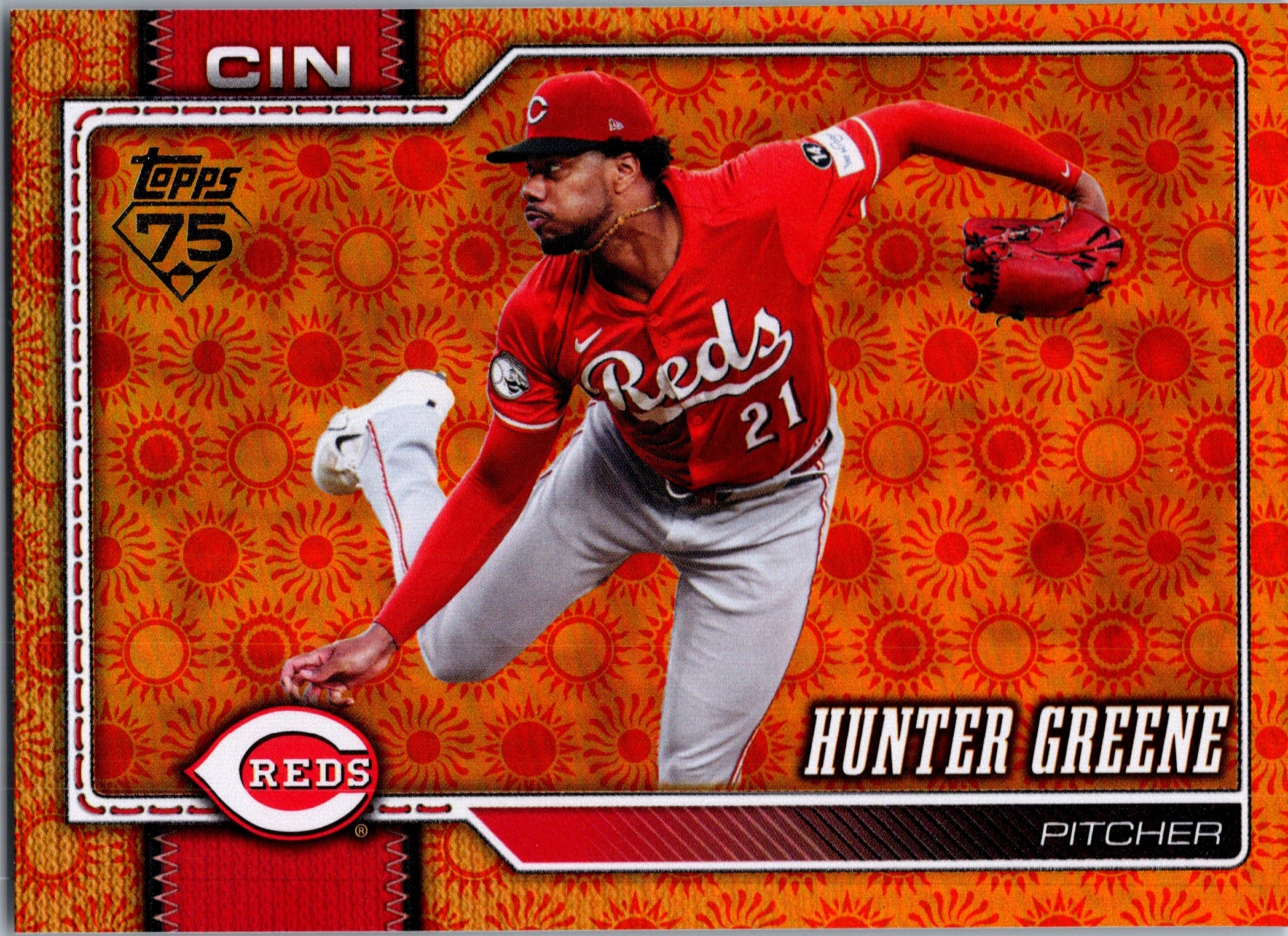 2026 Topps Hunter Greene #382 Holiday Cincinnati Reds Near Mint or Better