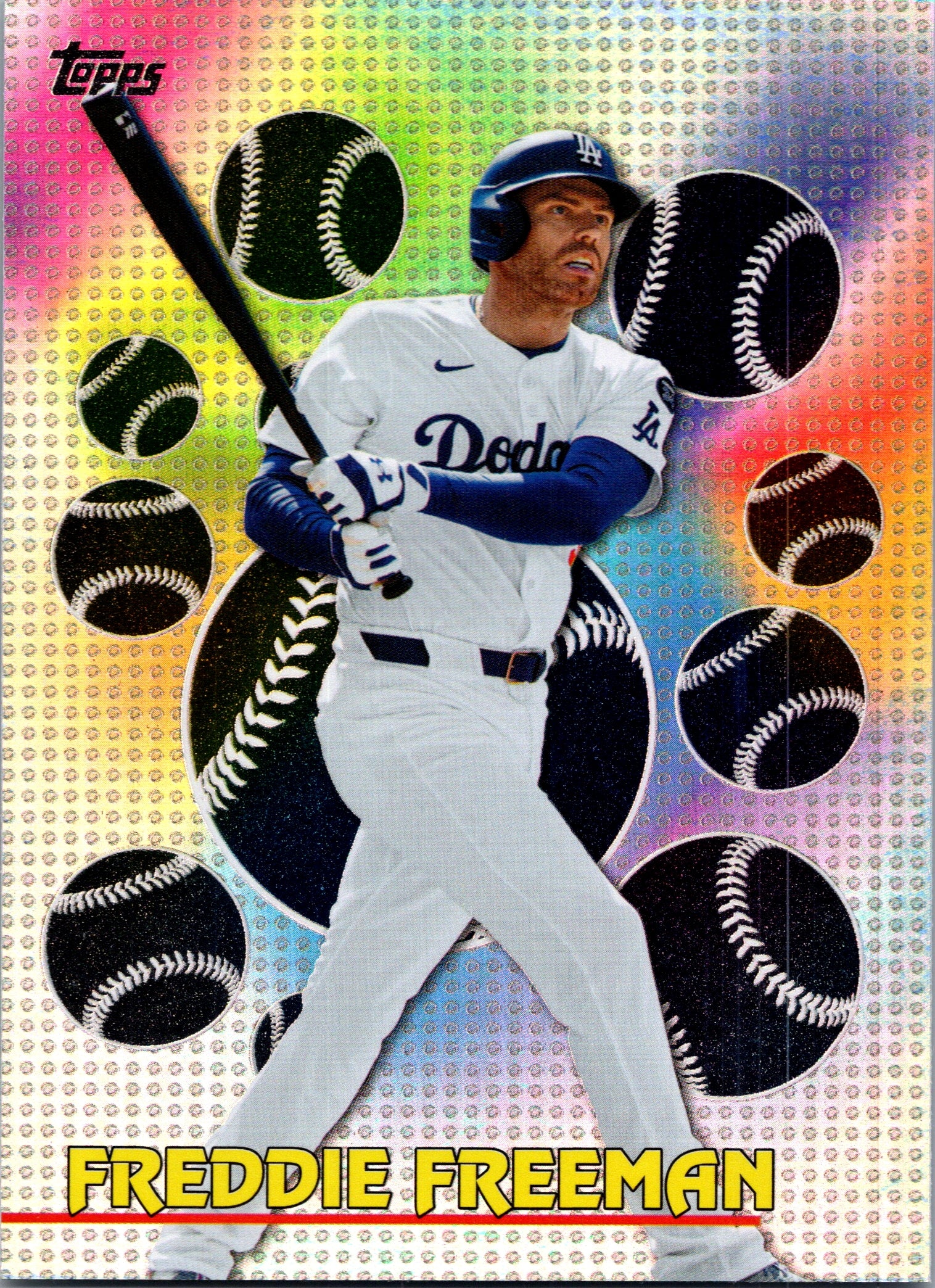 2026 Topps Freddie Freeman #TOG-29 Titans of the Game Insert Dodgers NM