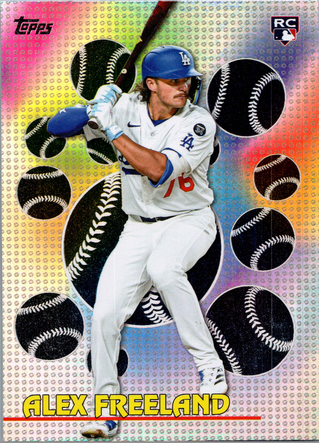 2026 Topps Alex Freeland #TOG-30 Titans of the Game Insert Dodgers NM