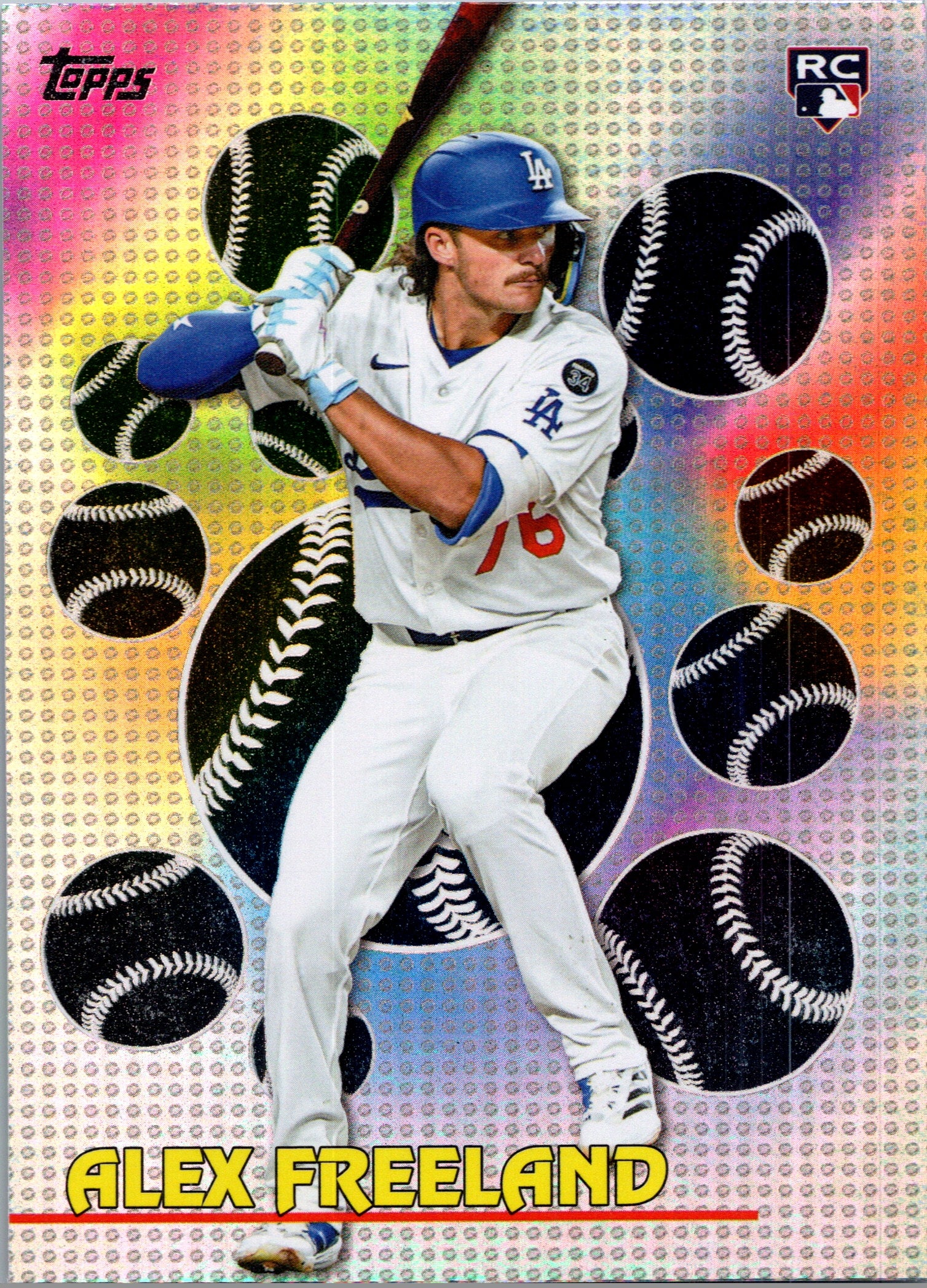 2026 Topps Alex Freeland #TOG-30 Titans of the Game Insert Dodgers NM
