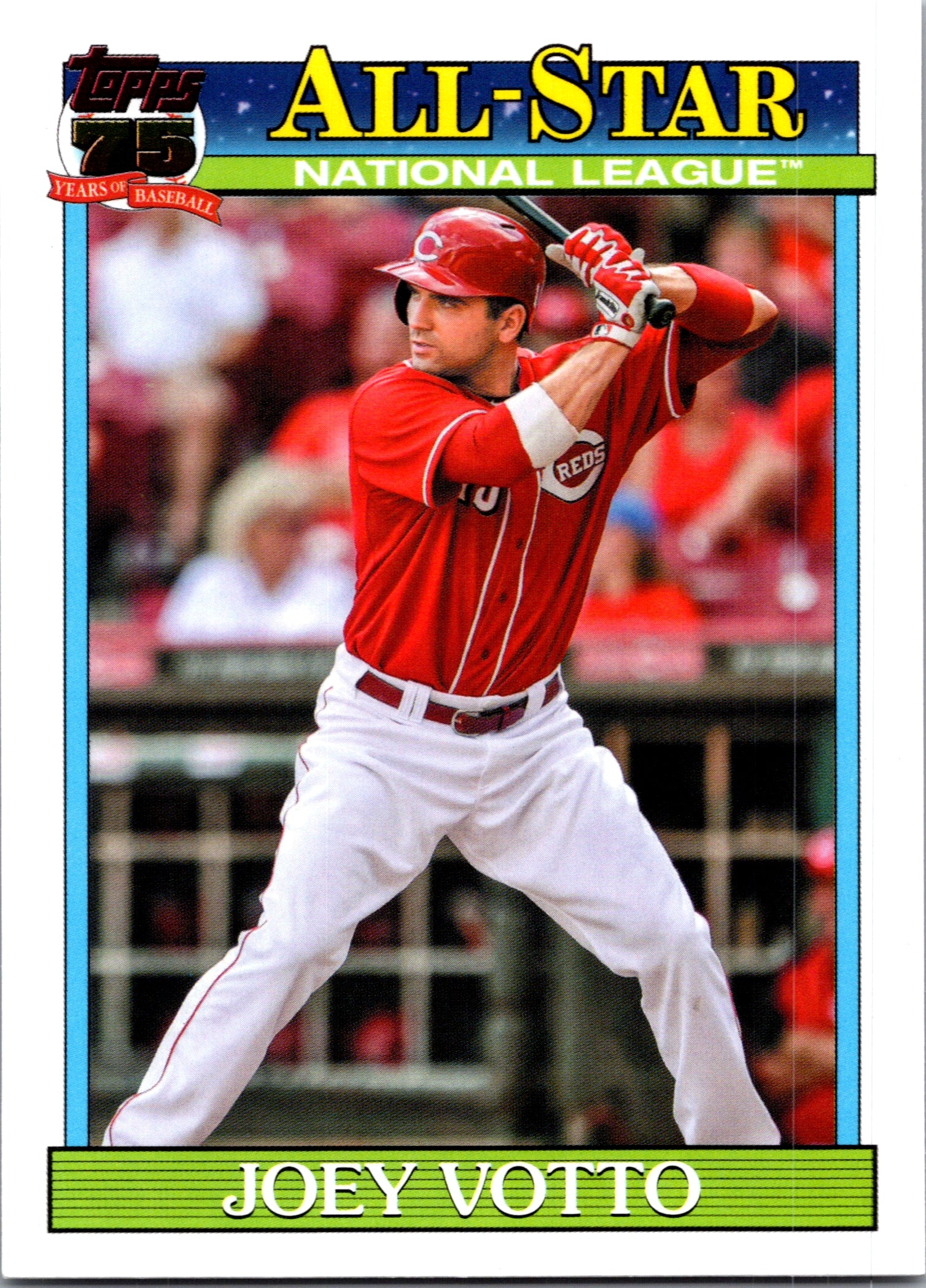 2026 Topps #91AS-12 Joey Votto 1991 Topps Baseball 35th Anniversary All-Stars