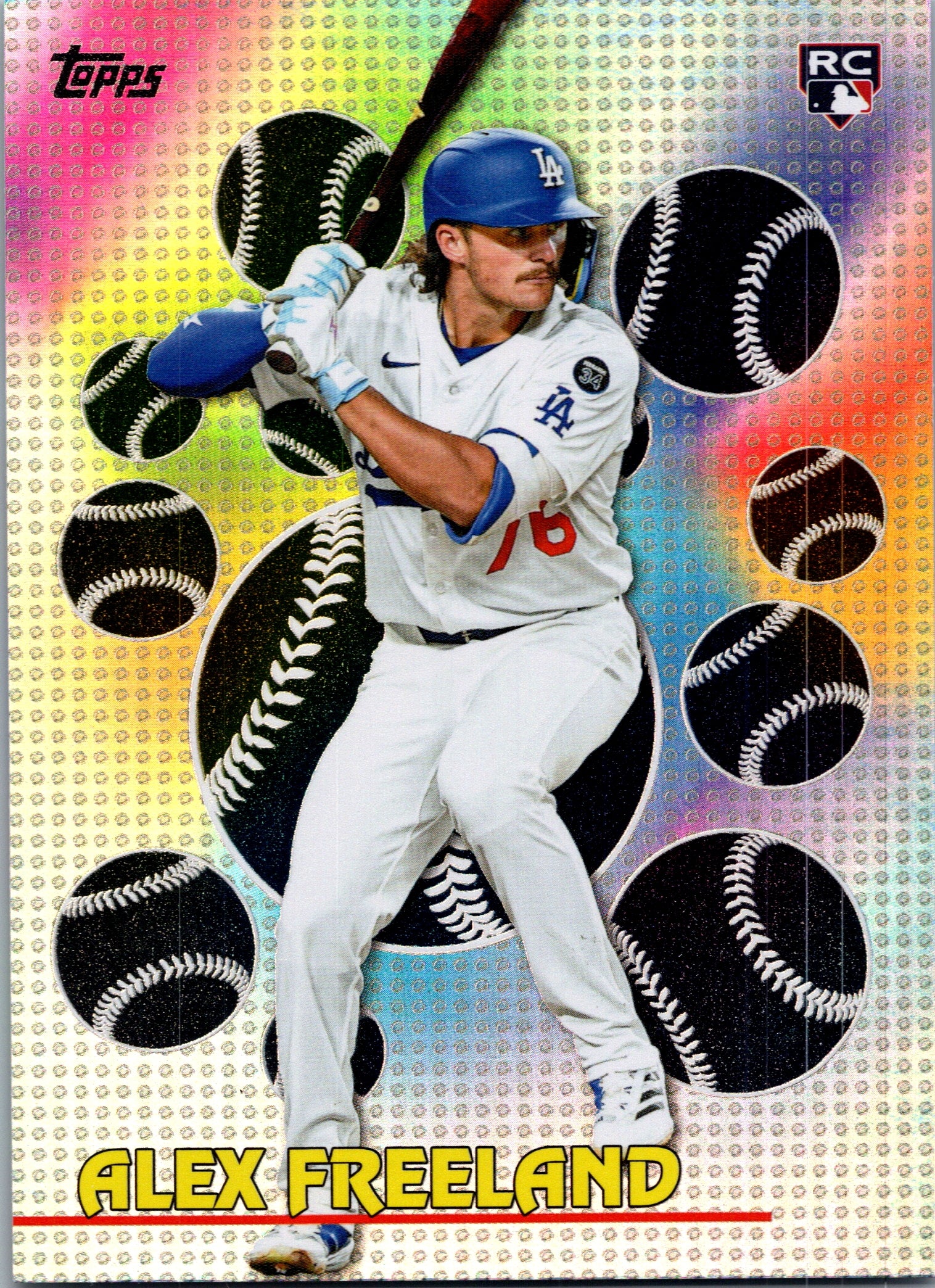 2026 Topps Alex Freeland #TOG-30 Titans of the Game Los Angeles Dodgers NM