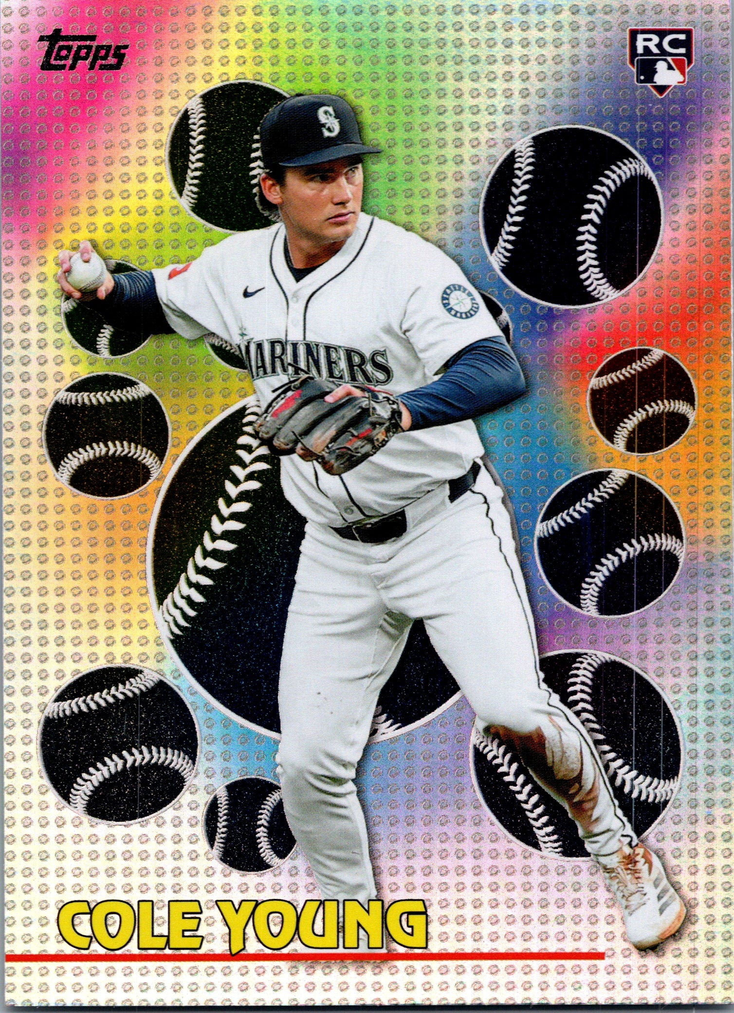 2026 Topps Cole Young #TOG-39 Titans of the Game Seattle Mariners Near Mint