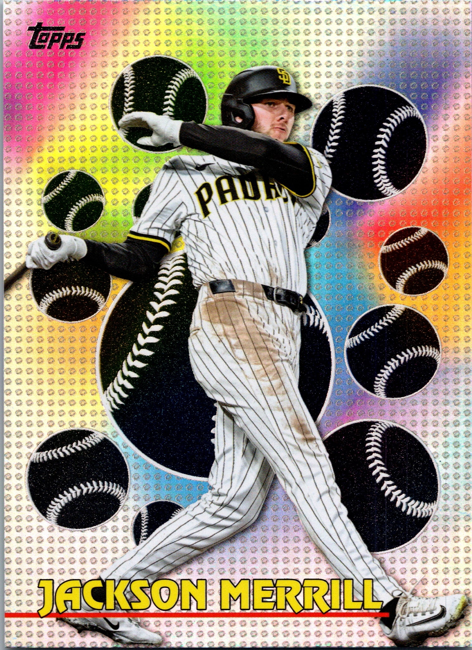2026 Topps Jackson Merrill #TOG-37 Titans of the Game San Diego Padres Near Mint