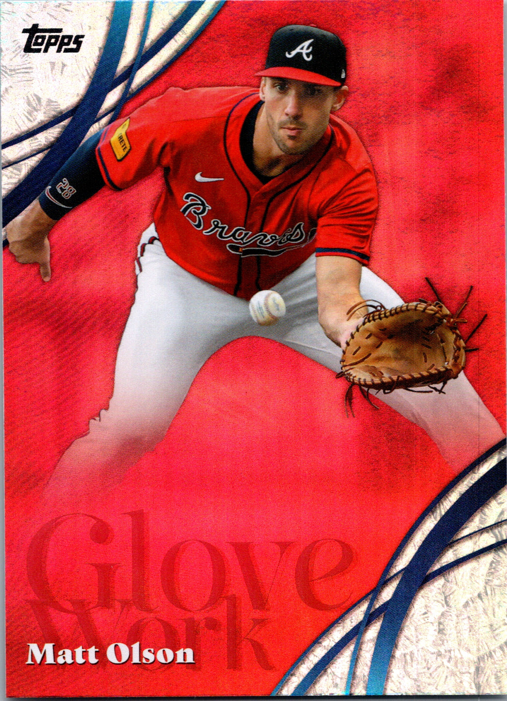 2026 Topps Matt Olson #GW-34 Glove Work Atlanta Braves Near Mint or Better