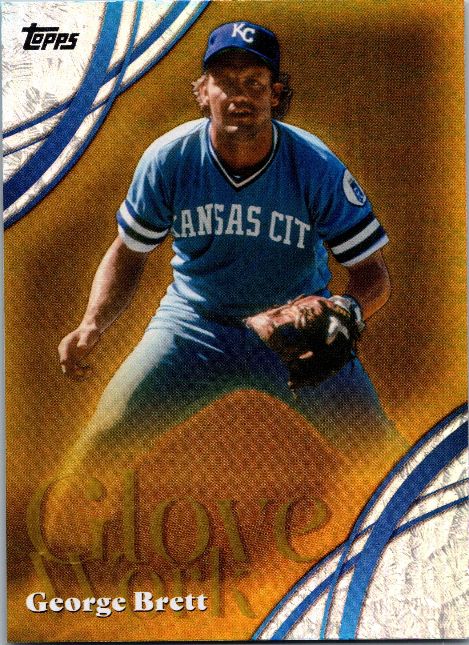 2026 Topps #GW-2 George Brett Glove Work