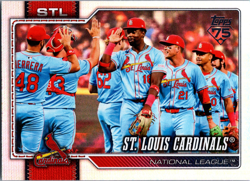2026 Topps St. Louis Cardinals #353 Rainbow Foil St. Louis Cardinals Near Mint