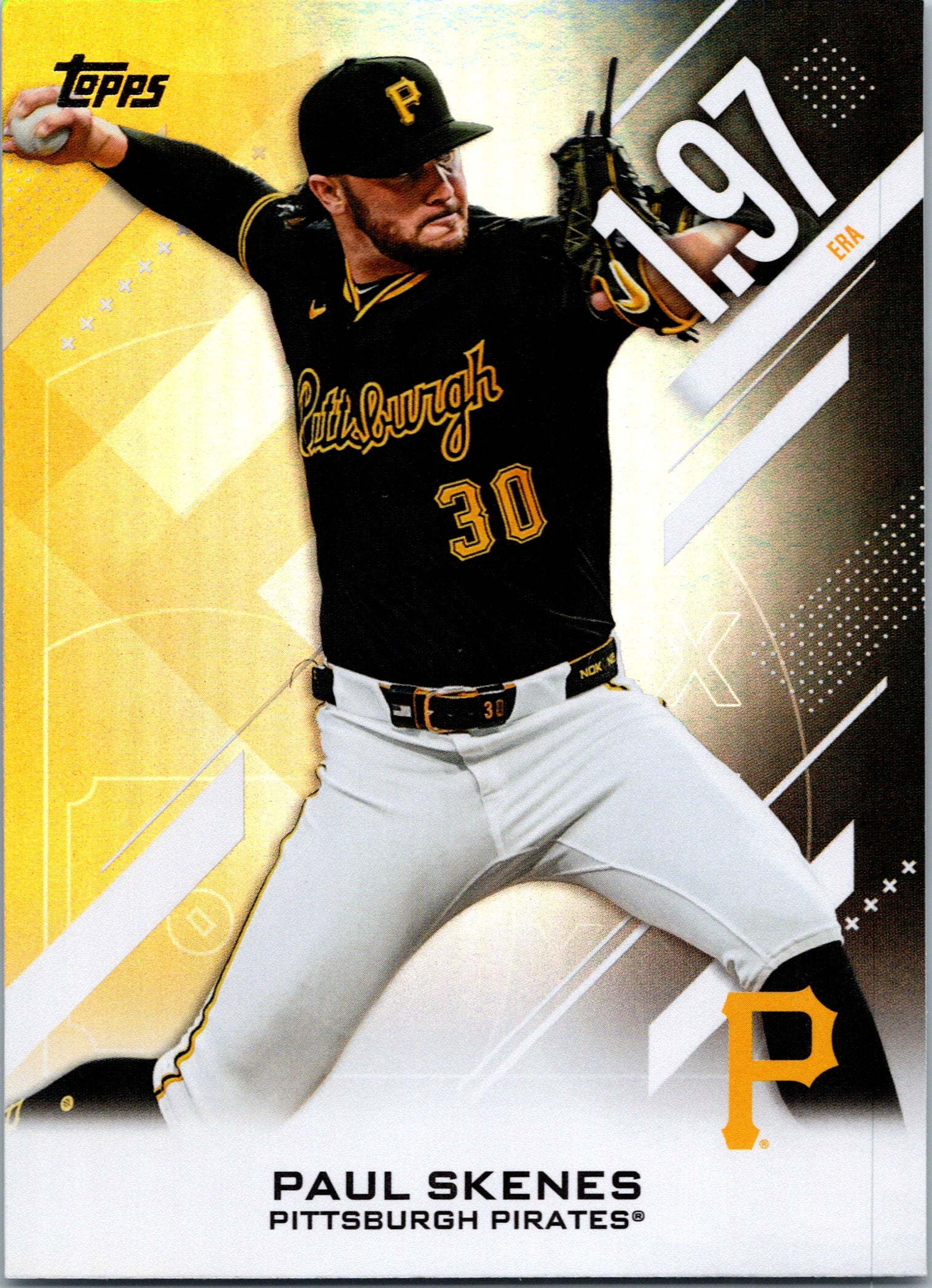 2026 Topps Paul Skenes #CN-24 Crooked Numbers Pittsburgh Pirates NM