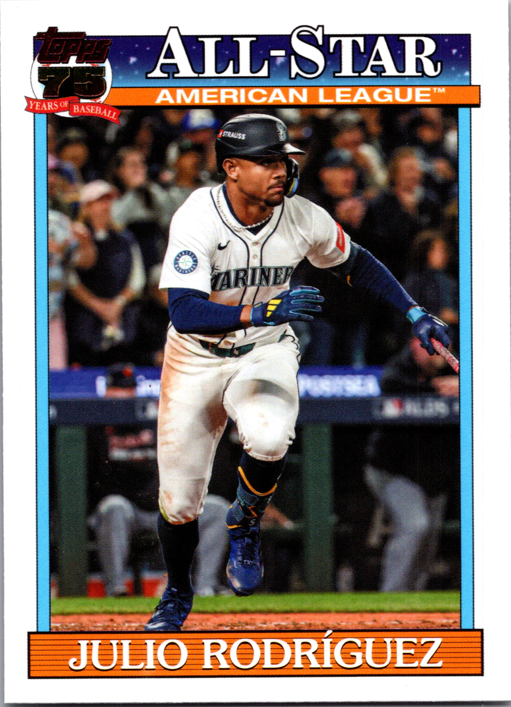 2026 Topps #91AS-23 Julio Rodríguez 1991 Topps Baseball Anniversary All-Stars