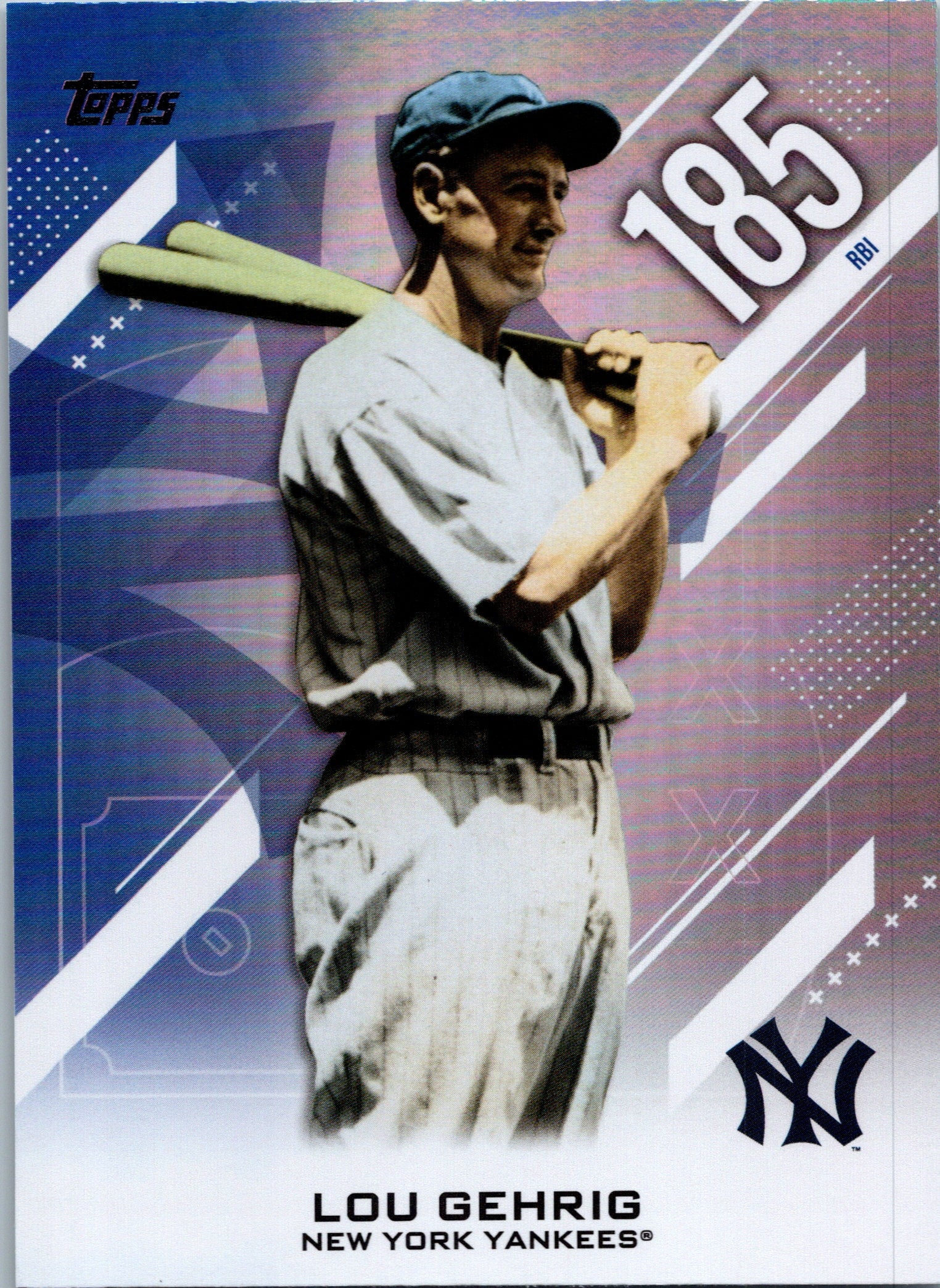 2026 Topps Lou Gehrig #CN-7 Crooked Numbers New York Yankees Near Mint or Better